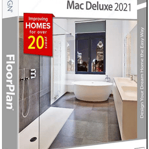 FloorPlan Home & Landscape Deluxe Mac 2021