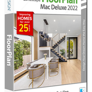FloorPlan Home & Landscape Deluxe Mac 2022
