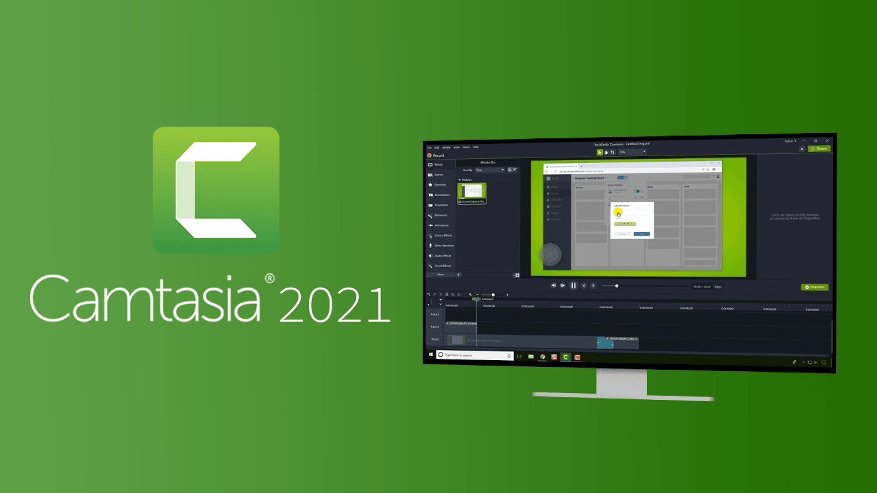camtasia video formats supported
