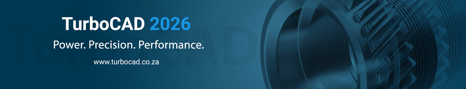 TurboCAD 2026 - Press Release Banner